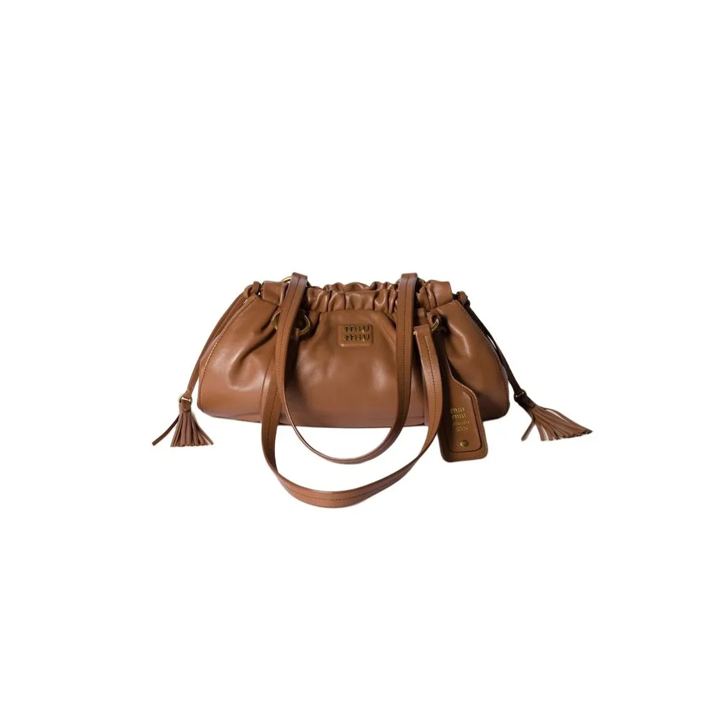 MIU MIU JOIE NAPPA LEATHER BAG 5BG306 (32*16*10.5cm)